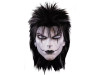 The Crow Deluxe Mask with Wig front view