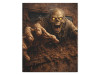 creepy zombie wall decor with hand extending toward viewer