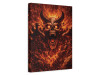 3d demon breakout wall art canvas