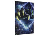 high detail alien creature canvas with dimensional tear effect