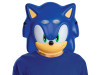 sonic character mask vacuform plastic child