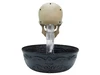 tabletop skull fountain prop for halloween party decor