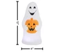 light up ghost pumpkin Halloween tabletop decor plastic figure