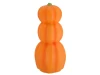 battery operated glowing pumpkin stack halloween display
