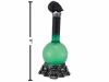 glowing halloween potion bottle skull topper decoration