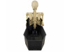 47 inch halloween animatronic skeleton decoration