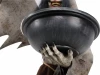6 foot wicked witch halloween decoration with eerie expression and bowl