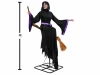 light up halloween witch animatronic outdoor yard display