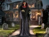 6 Ft 9 Animated Rising Skeleton Reaper Halloween Decoration