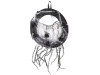 creepy spider wreath halloween door decoration