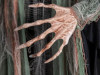 tall light up skeleton reaper haunted house prop