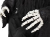 halloween porch decoration ghost and skeleton combo
