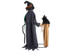 life size halloween witch decoration with sound effects