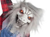 animated skeleton werewolf hanging decoration