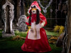 halloween doll with sound effects prop