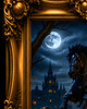 Collector display featuring a premium gothic portrait inspired by Washington Irving's classic legend