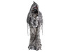 light up turning witch halloween decoration