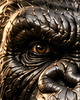 Collector display featuring giant monster artwork for horror themed home décor