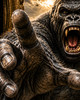 Classic creature feature artwork perfect for Halloween decorating and haunted displays