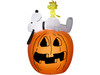 Light up Snoopy Woodstock Halloween yard inflatable