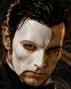 Halloween gothic art print for fans of masked romance, theatrical horror, and elegant dark wall decor