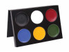 Mehron's Palette Of 6 Basic Colors