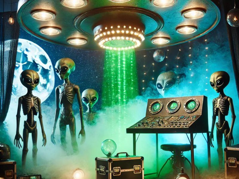 Alien Props: UFO Extraterrestrial Fright