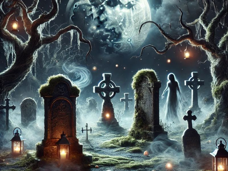 Haunted Cemetery: Build a Terrifying Scene