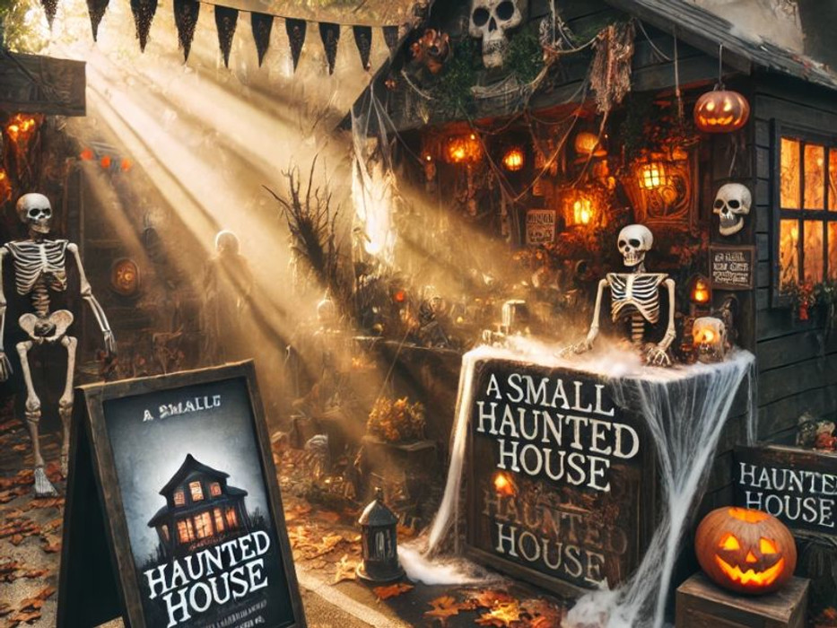 Create & Promote a Small Haunted House