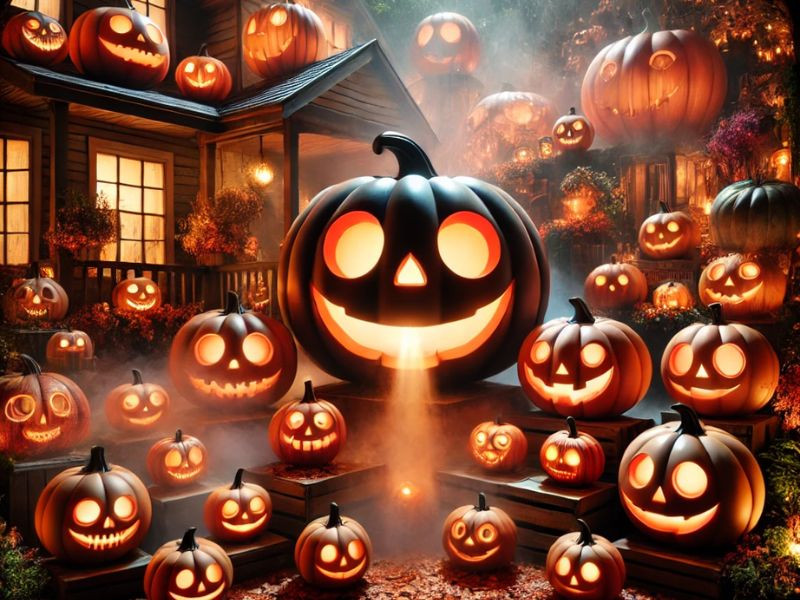 Pumpkin Animatronics for Halloween