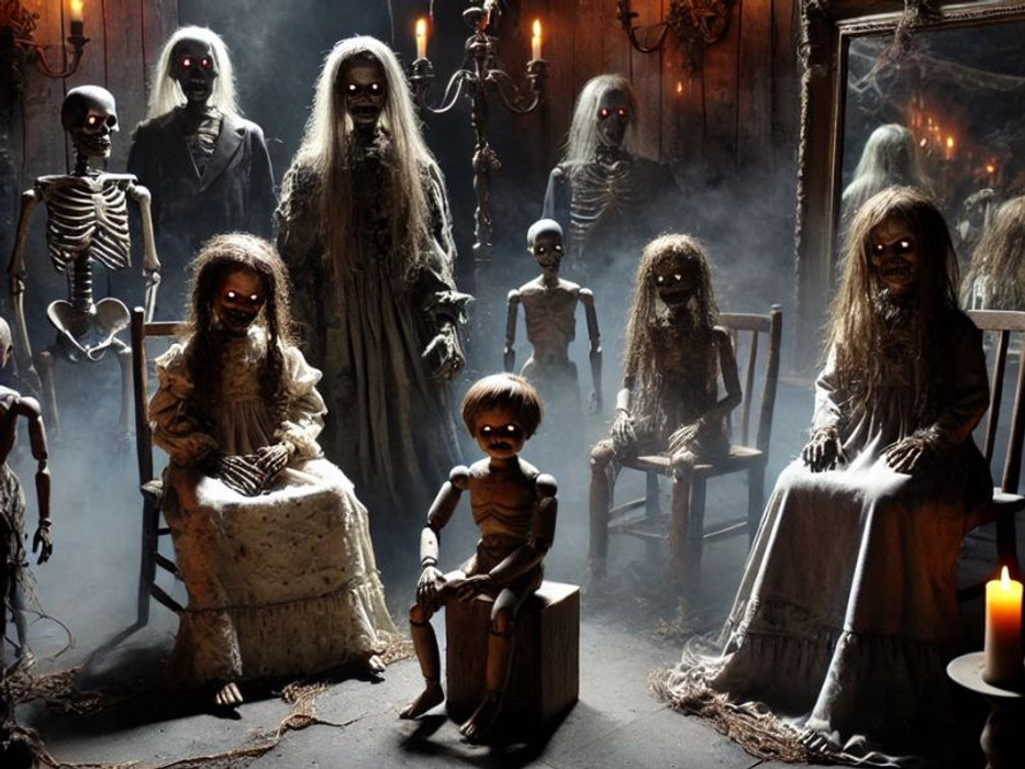 Spooking Up With Creepy Animated Dolls