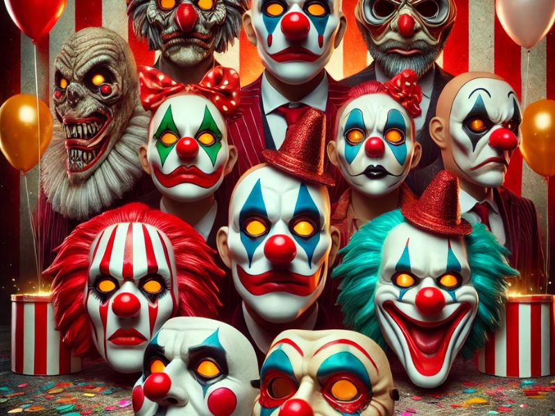 Why Clowns Wear Masks & Are Scary