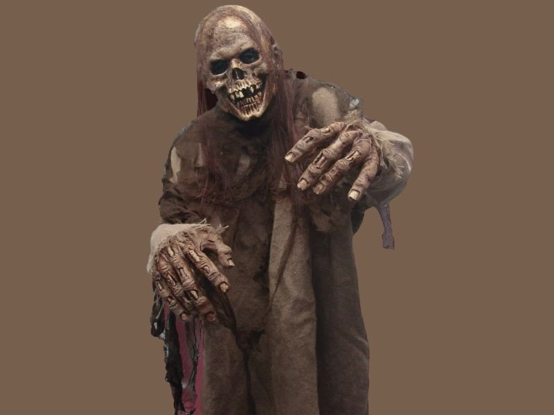 Undead zombie hands costume gloves realistic
