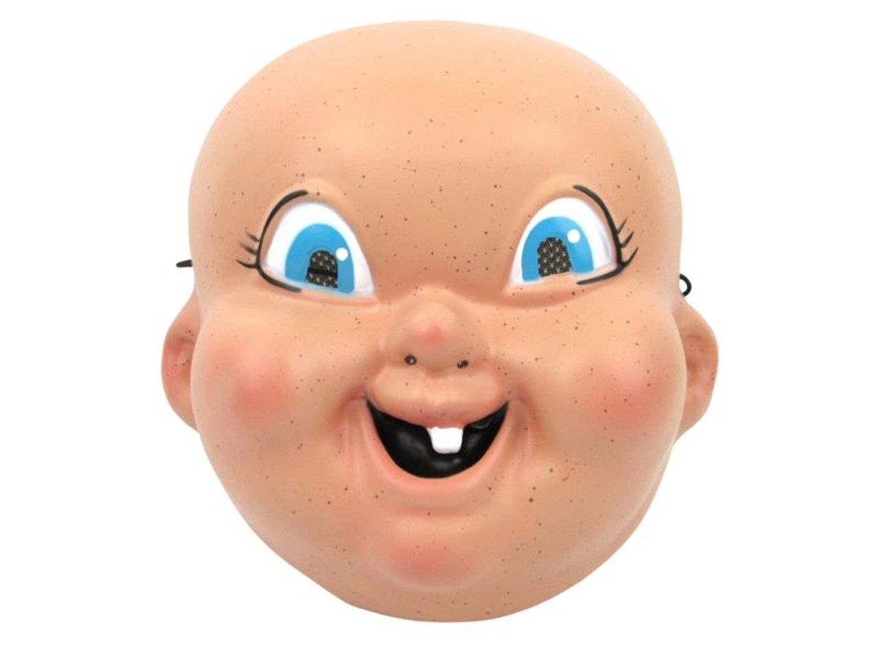 Adults Happy Death Day 2U Killer Freckled Plastic Half Mask