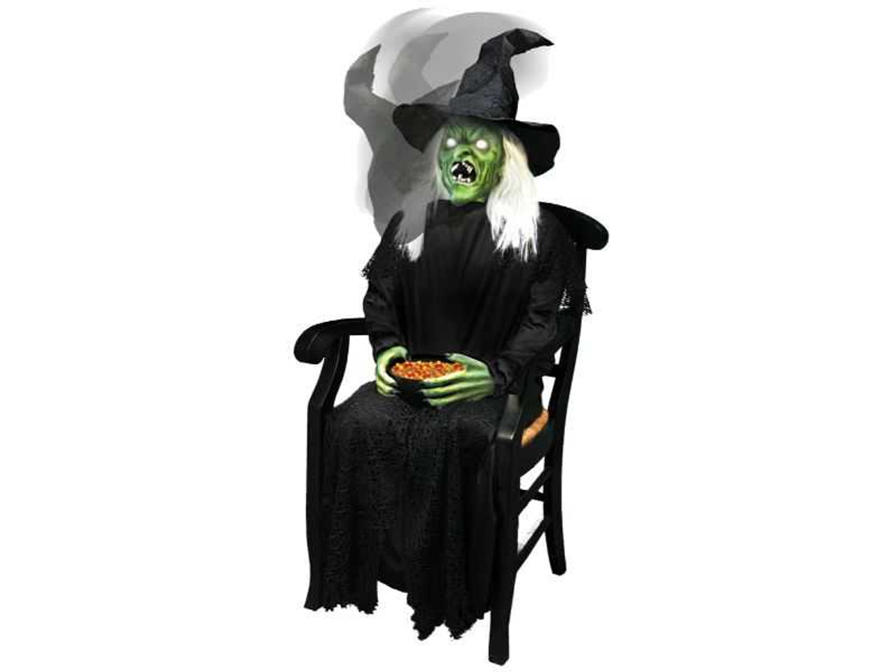 Sitting Scare Witch