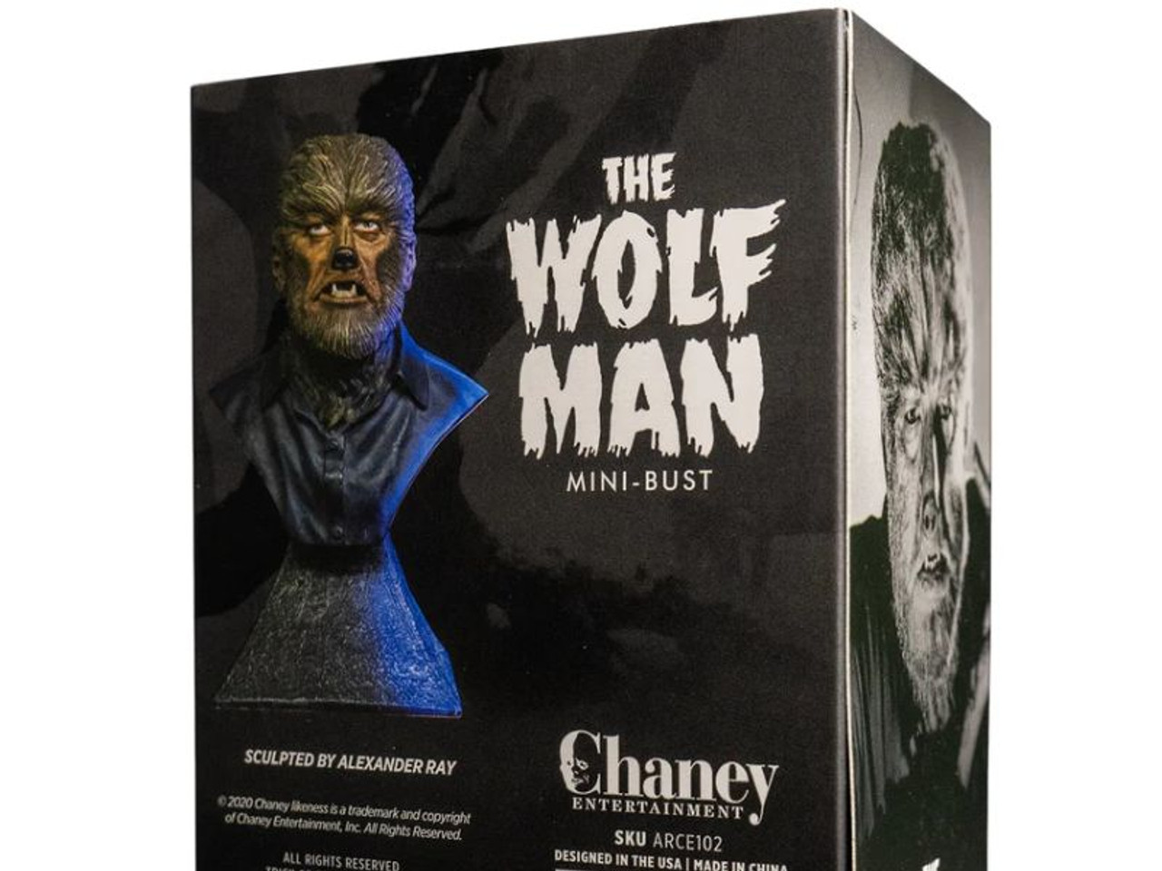 Wolfman Mini Bust – Classic Horror Resin Collectible