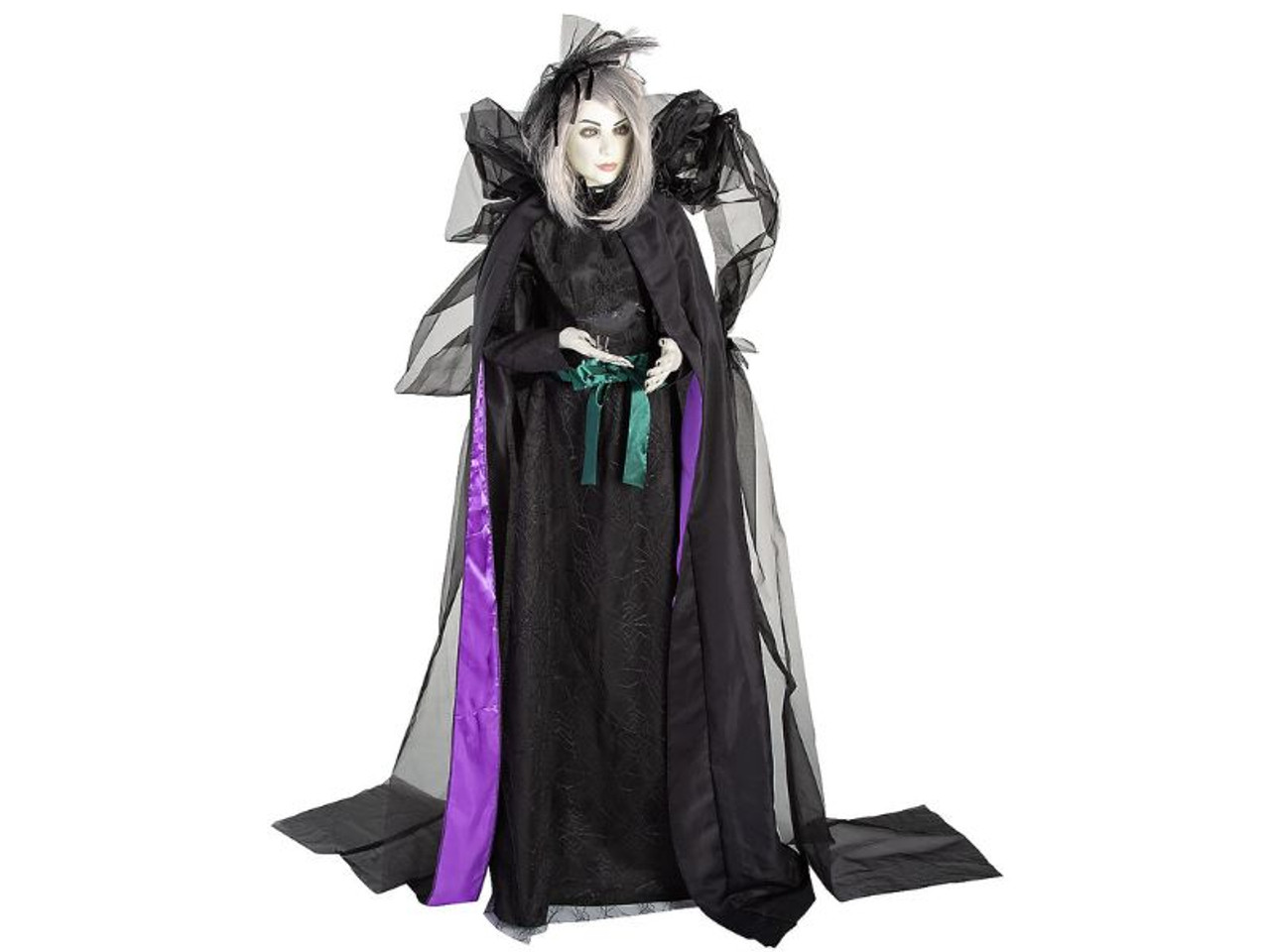 Life Size Witch Sorceress With Bird