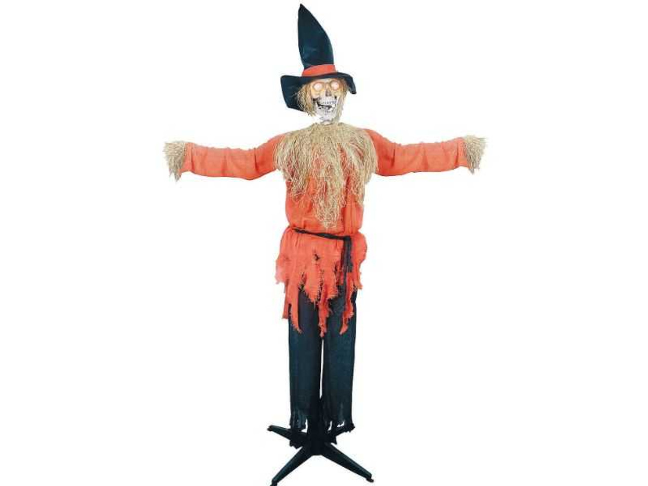 6' Animated Standing Scarecrow