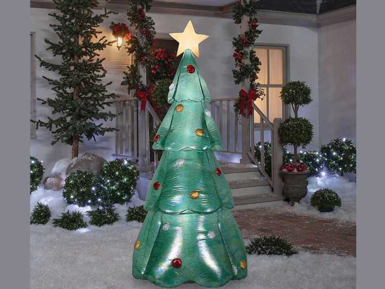 Mixed Media Christmas Tree Inflatable