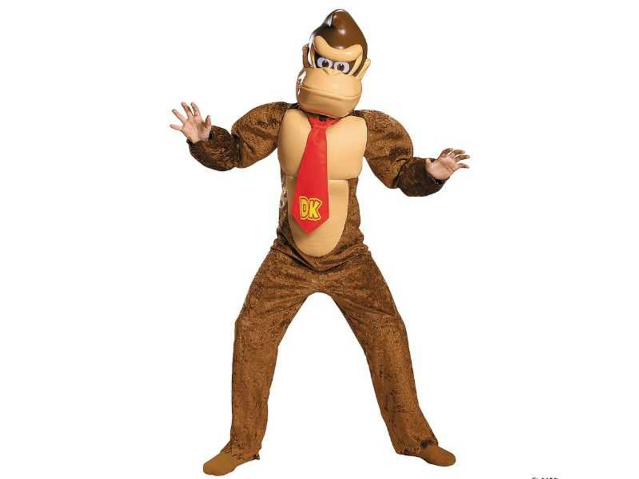 Kids Deluxe Donkey Kong Costume Child L 10-12