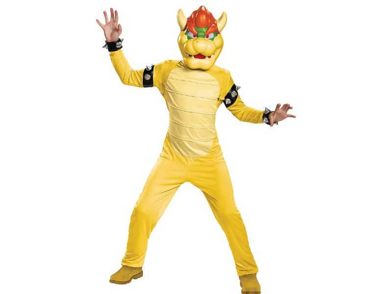 Kids Deluxe Super Mario Bowser Costume Medium