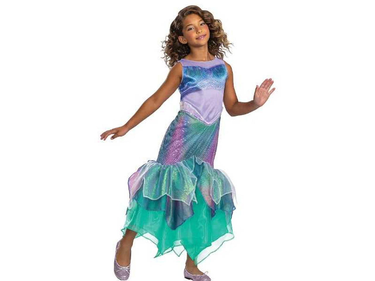 Kids Deluxe Little Mermaid Ariel Costume
