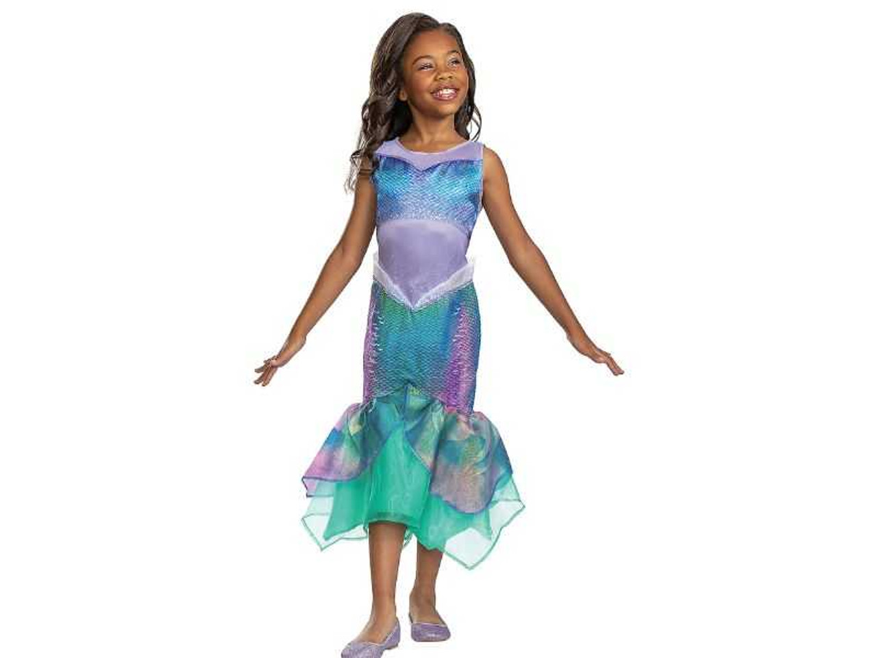 Kids Classic Live Action Ariel Little Mermaid Costume