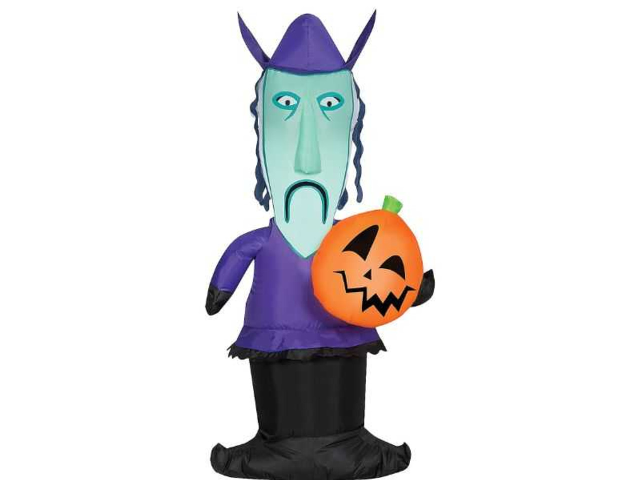 48" Airblown Inflatable Shock with Mask and Jack O Lantern