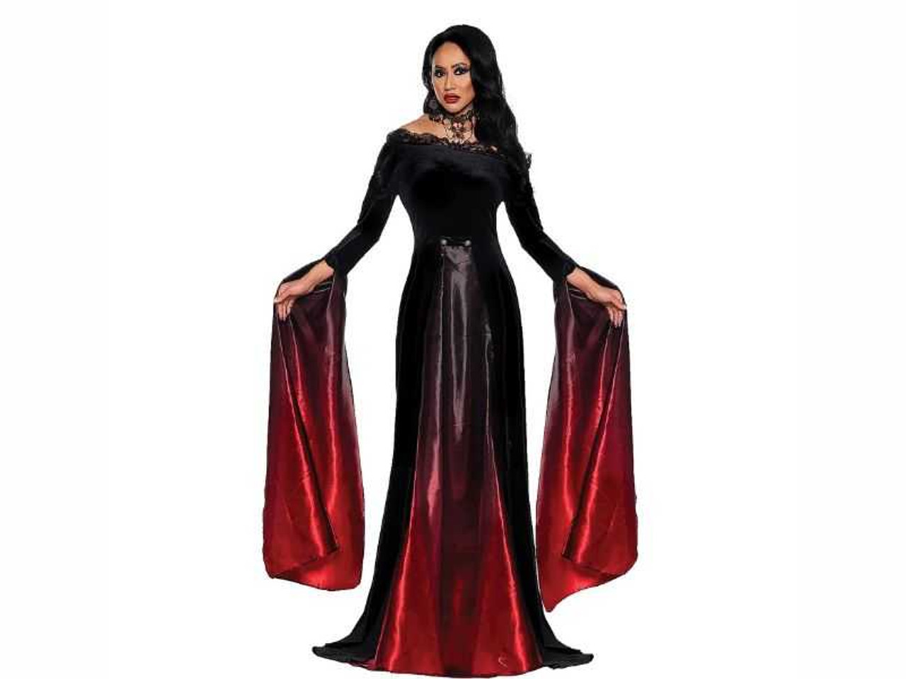 Womens Elegant Vampire Elegant Costume