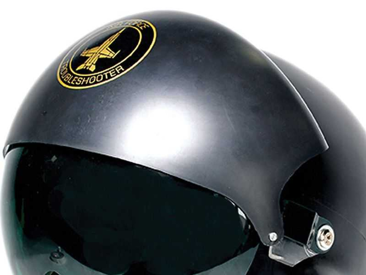 Black Pilot Helmet Adult