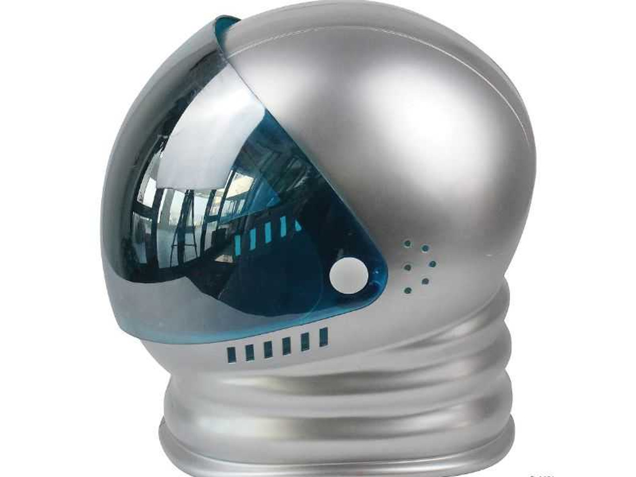 Helmet Space Adult Silver with Reflective Visor