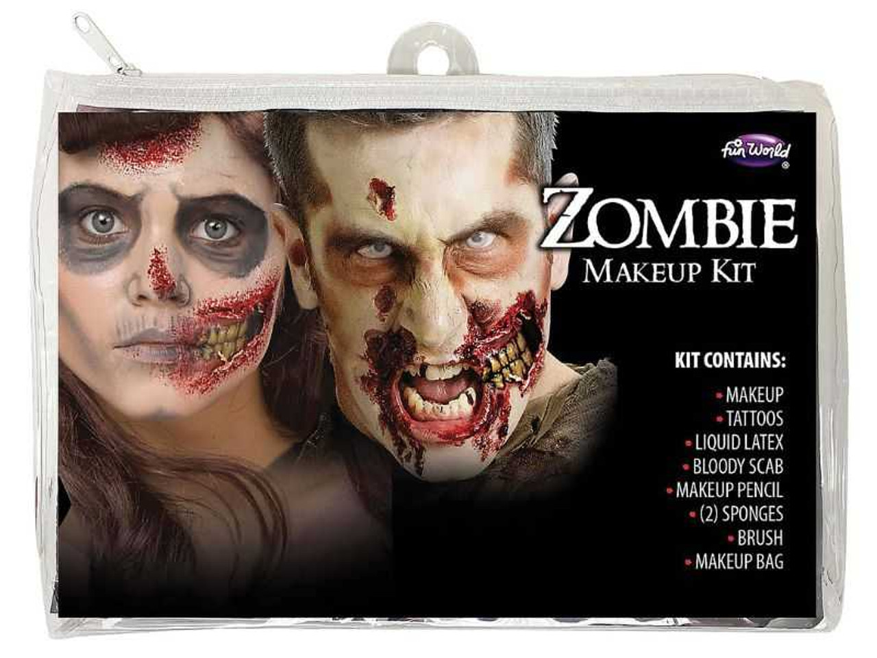 Halloween Zombie Makeup Kit