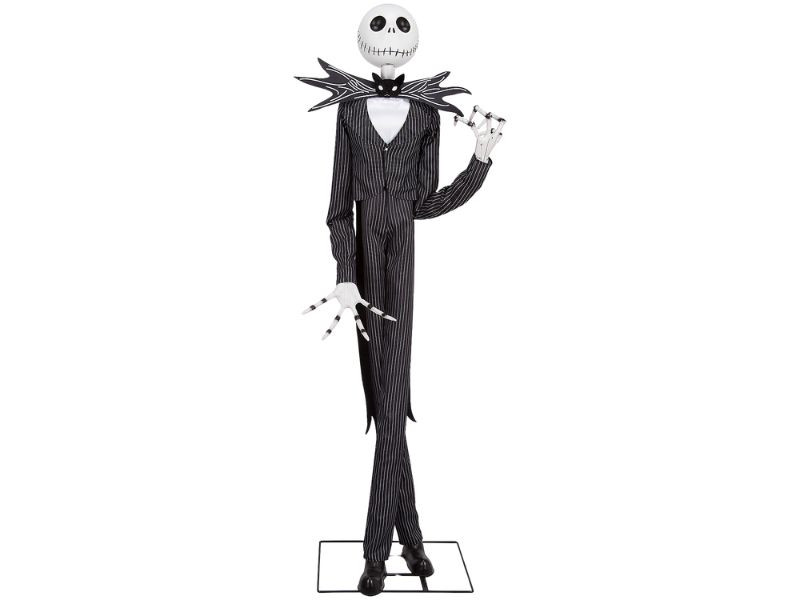 Jack Skellington with Black & Purple Suit Animated Prop