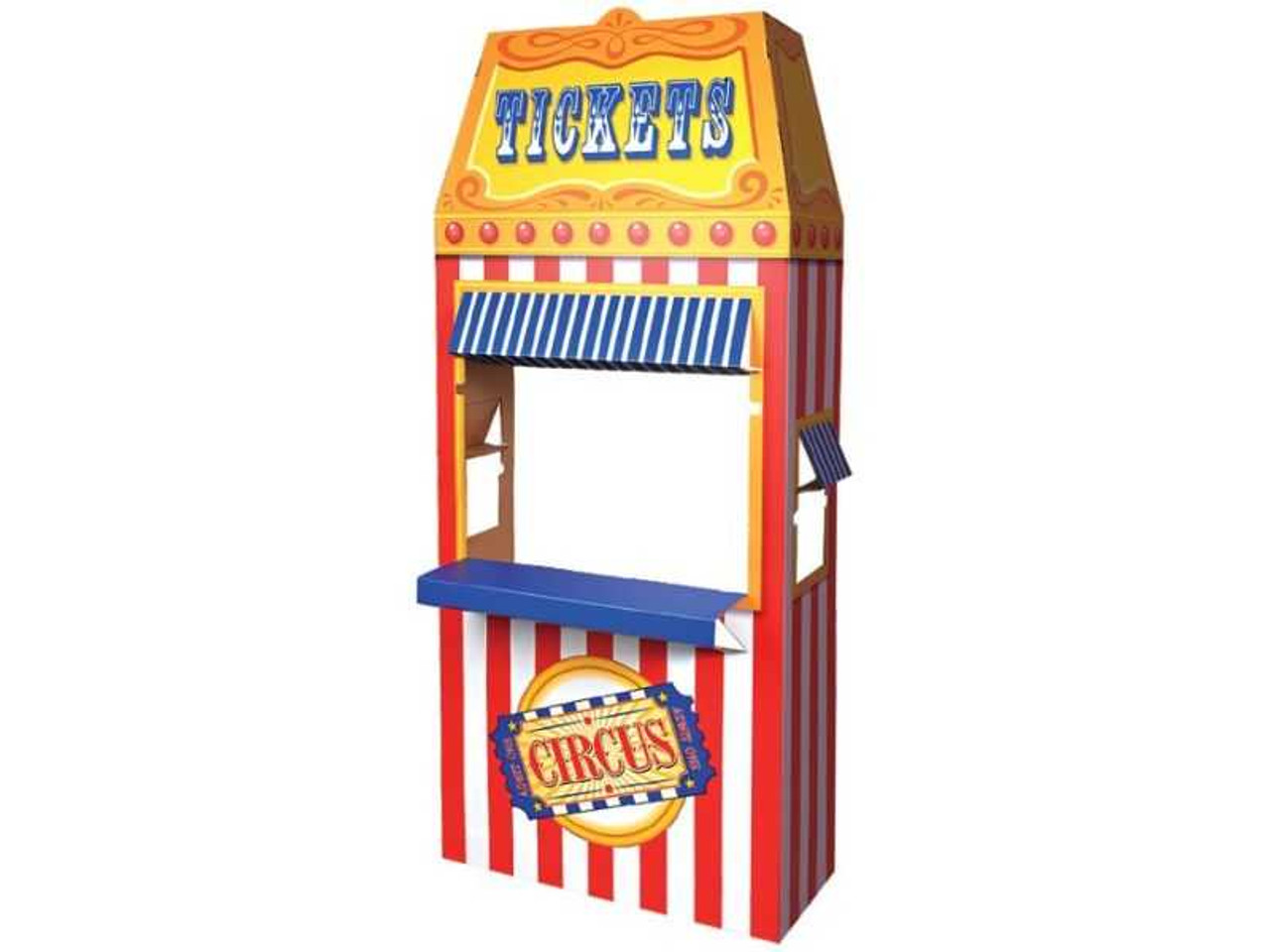 3-D Circus Ticket Booth Prop